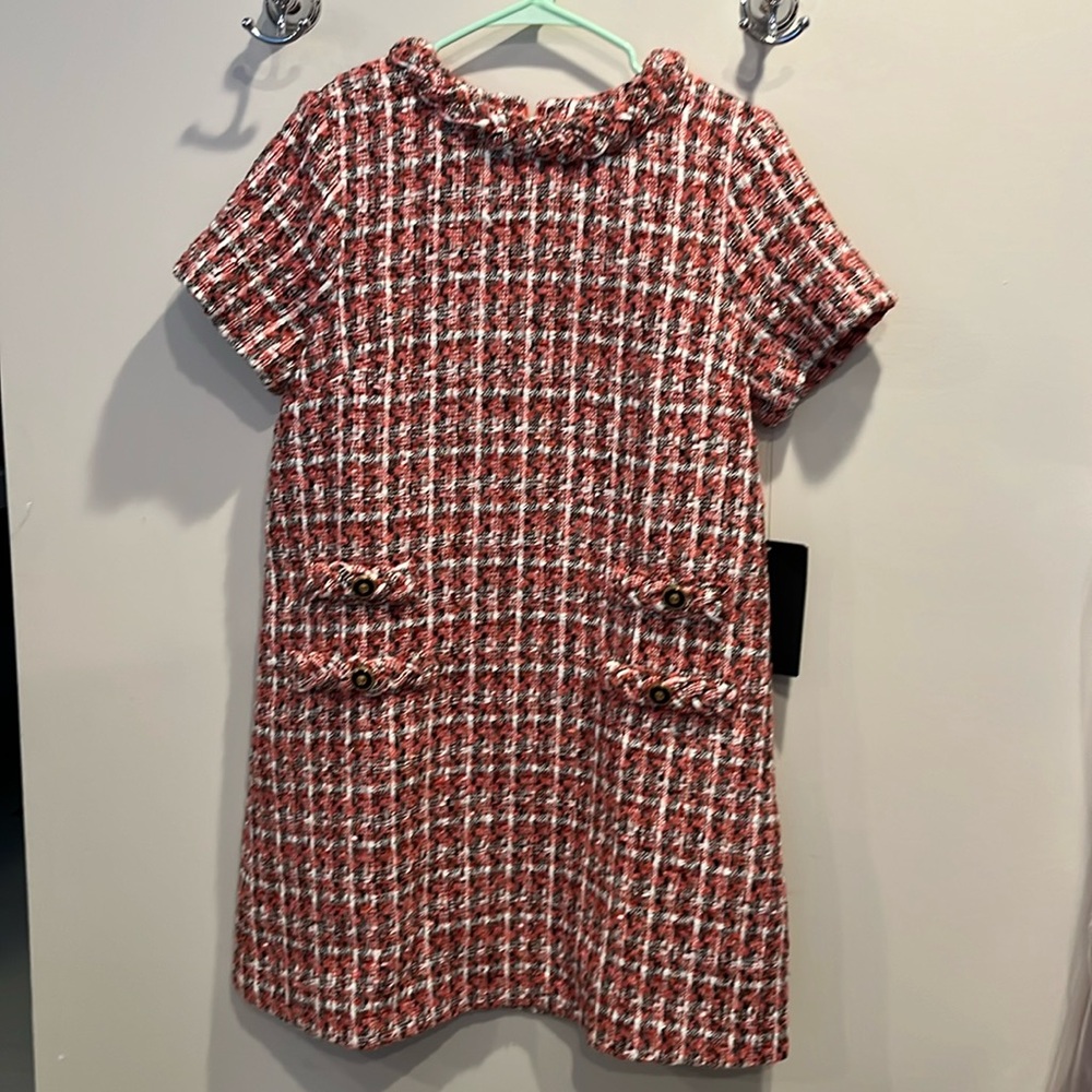 Red Tweed Tuckernuck Jackie Dress